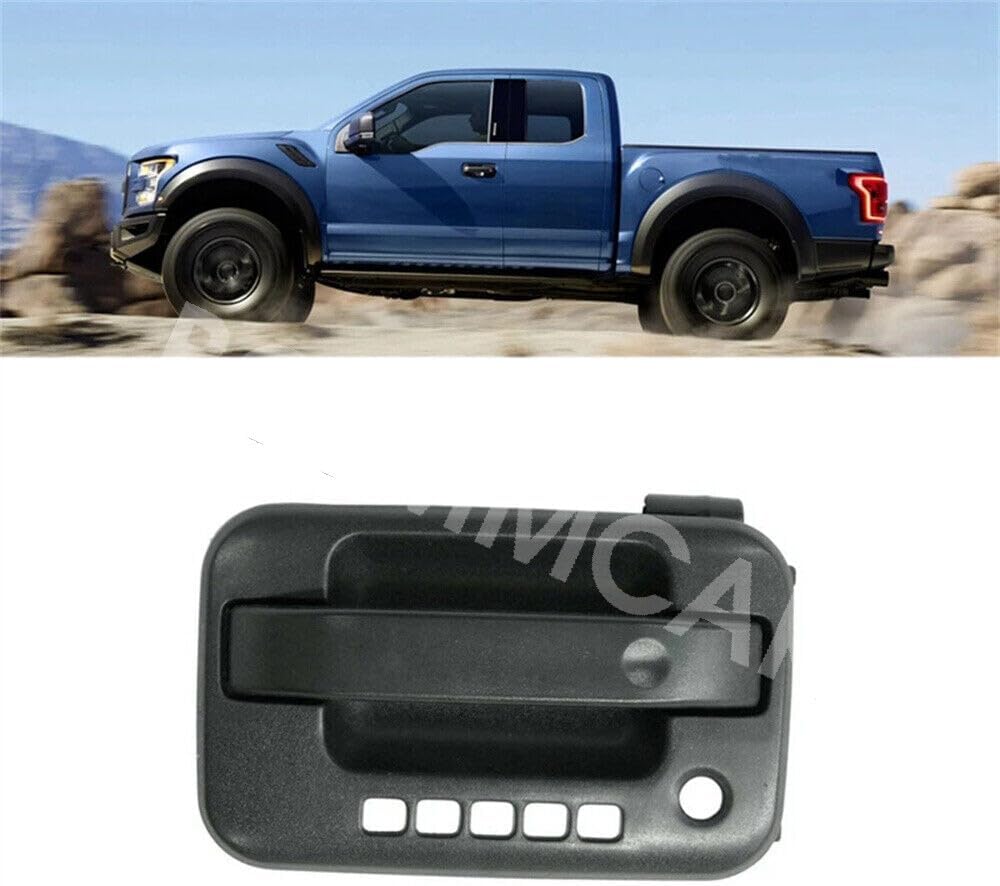 ya 10 9.16 baidi Front Driver Side Door Handle W/Key Pad Fit for 2004-2014 for Ford F-150 Pickup