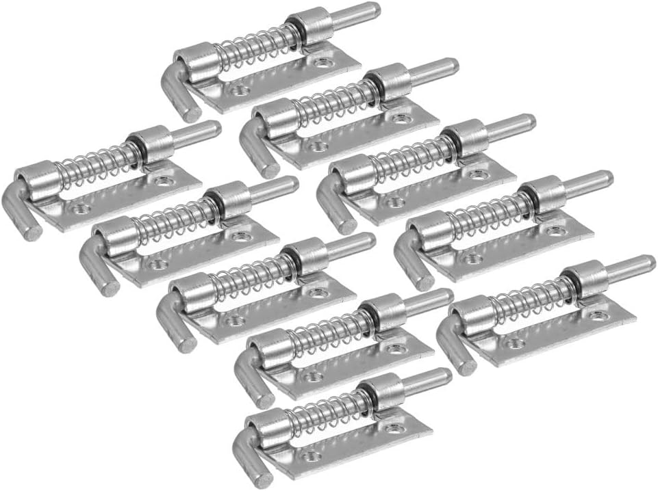 ya 26 10.21 baidi 2 PCS Spring Hin Spring.Loaded Lockable Latch Baby