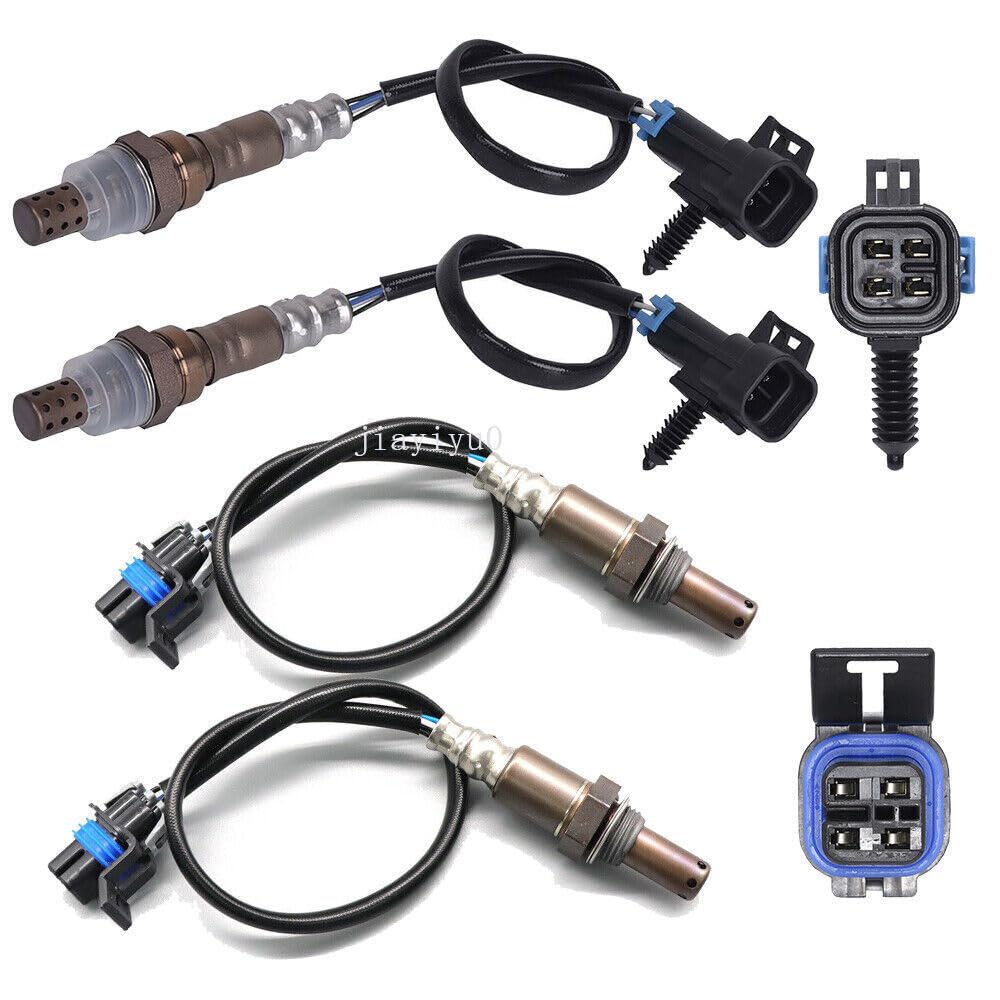 ya 3 8.24 baidi 4pcs Oxygen O2 Sensor o2 1&2 for 2008-2009 Hummer H2 V8 6.2L Upstream&Downstream