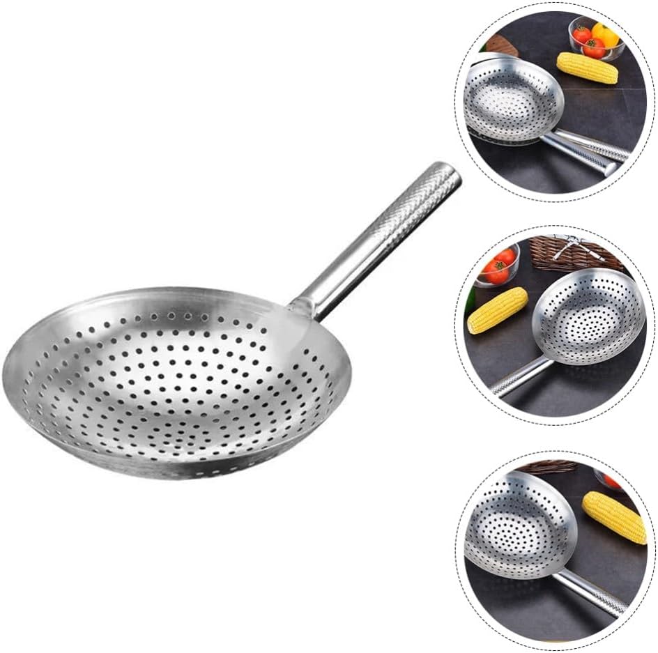 ya 14 9.20 baidi Thickened Frying Hot Pot Spatula Oil- Filter Spoon Food Basket Strainer for-2
