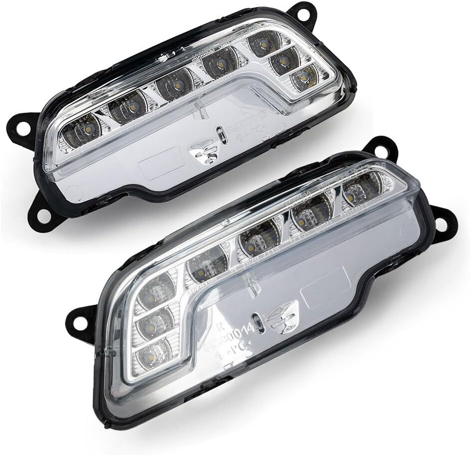 ya 7 8.24 baidi 2PCS LED Daytime Running Light Lamp for Mercedes W212 E350 400 550 2010-2016