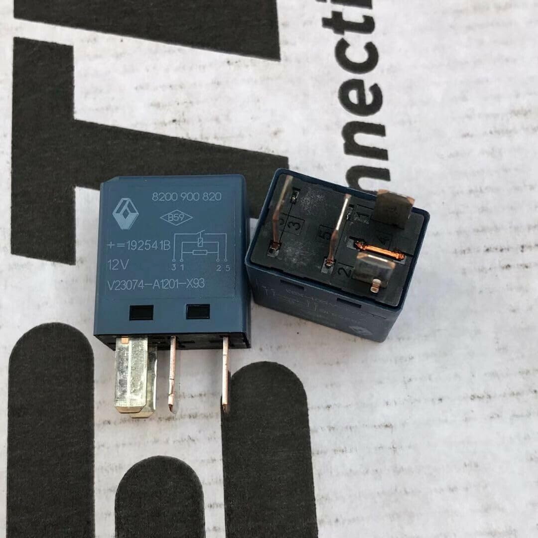 ya 16 10.20 baidi 2Pcs V23074-A1201-X93 12VDC Automotive Relay 4Pins #W7*-