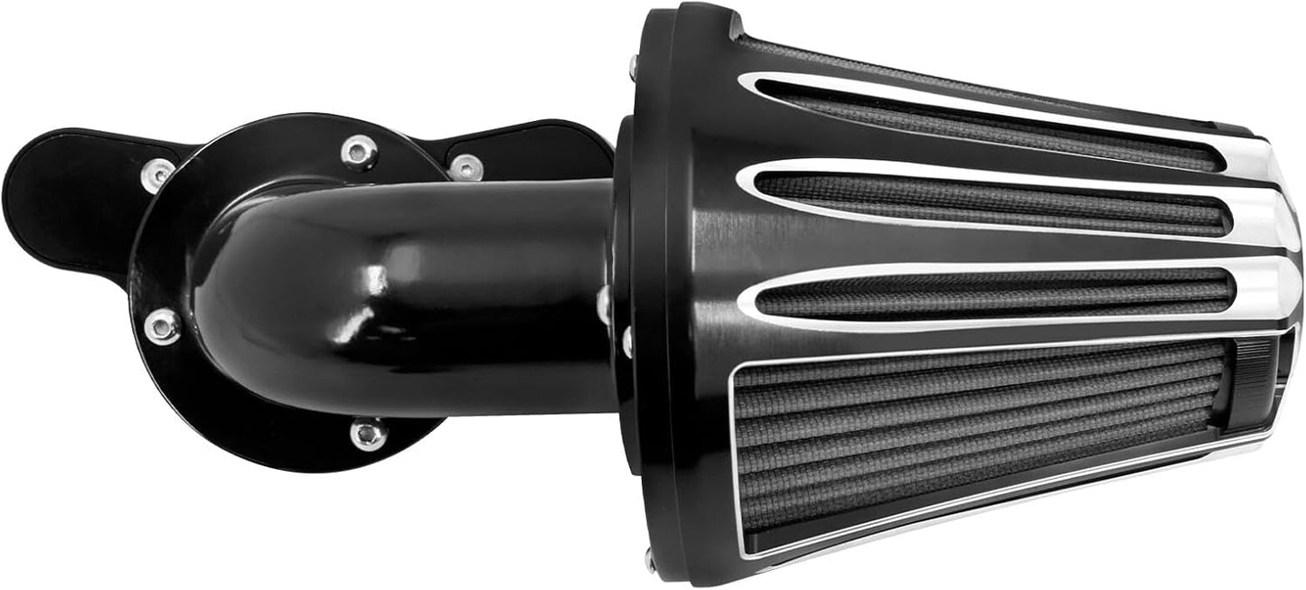 ya 5 8.10 Sucker Cone Air Cleaner Filter Gray Element for Harley Sportster 883 1200 04-22