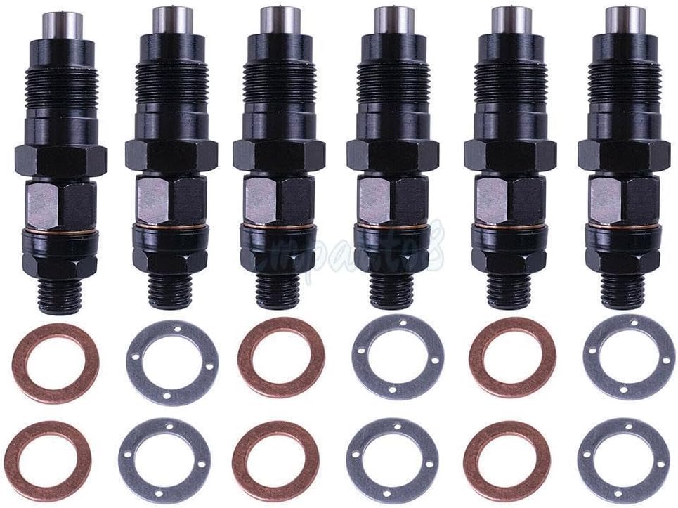 ya 10 9.16 baidi Fuel Injector Set Fit for Nissan Patrol GU Y61 TD42 TD42T Engine Injector 6pc US