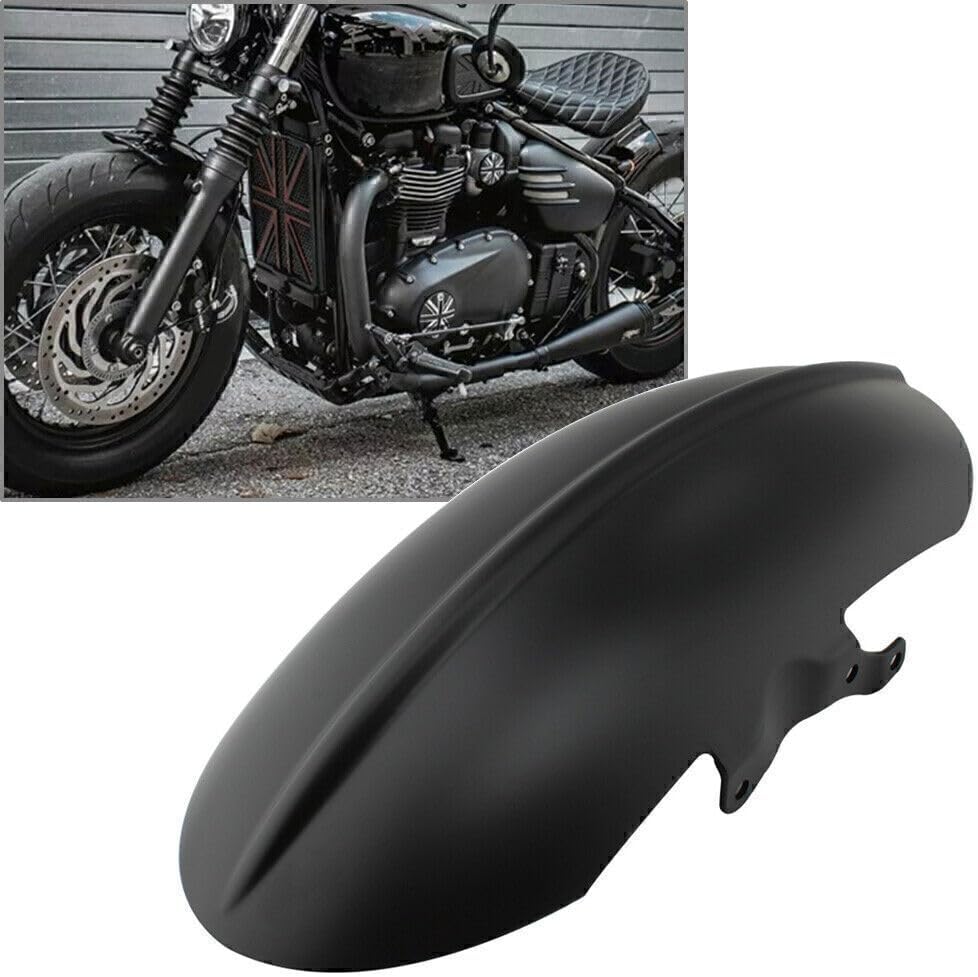 ya 4 8.10 Matte Balck Short Front Mudguard Fender Guard for Bobber Speedmaster