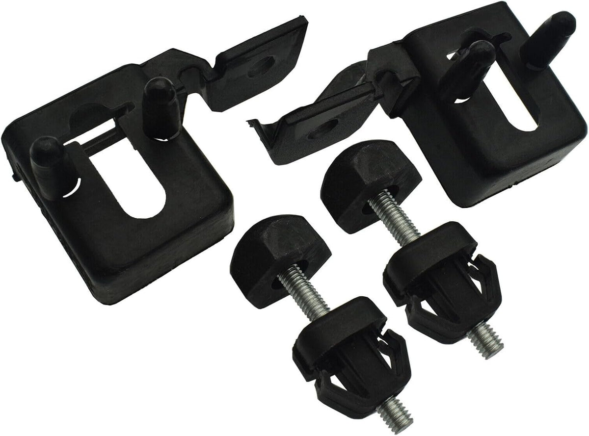 ya 4 8.10 4-Pack Hooded Bull Plugs and Brackets Left and Right Side for 2013-20 for Ford Fusion MKZ