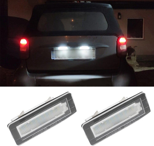 ya 4 8.8 Light License Plate LED License Plate Light Panel White (451 Type) 18 LED