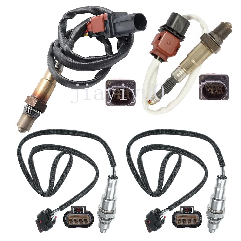 ya 4 8.8 4pcs Oxygen O2 Sensor 1&2 for 2021-2022 for Lincoln Navigator V6 3.5L Up+Downstream