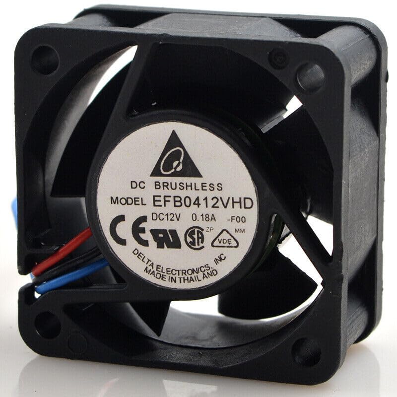 ya 16 10.20 baidi 1pcs New EFB0412VHD 4020 4CM 12V 0.18A Double #W7*-