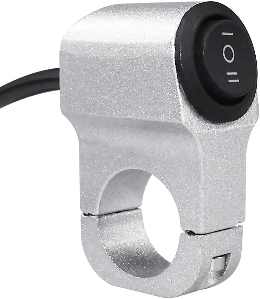 ya 4 8.14 Handlebar Light Switch On/Off/One Button CNC Alu for Mini um Fog Light Switch ATV 12V