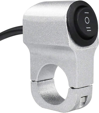ya 4 8.14 Handlebar Light Switch On/Off/One Button CNC Alu for Mini um Fog Light Switch ATV 12V