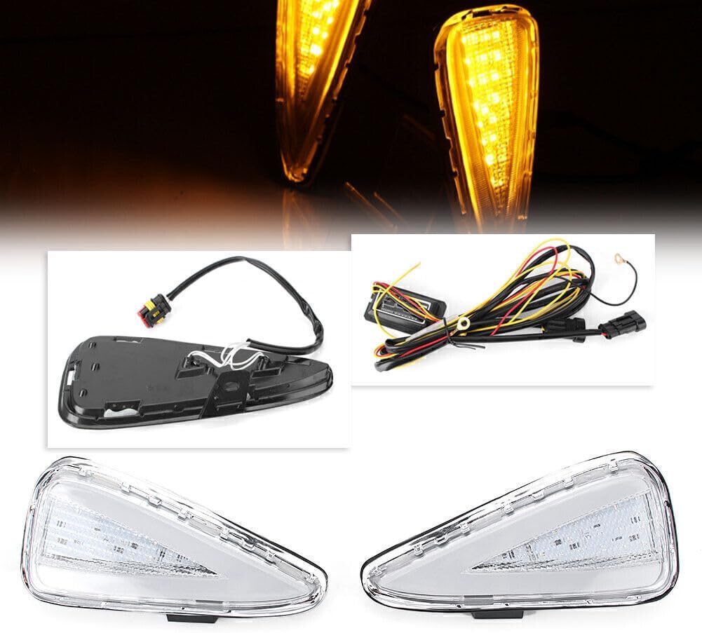ya 10 9.16 zhengce Suitable for Toyota Camry 2015-2016 automatic LED DRL daytime running fog l
