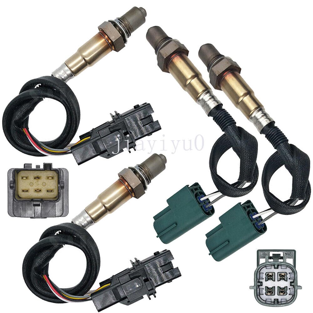 ya 4 8.8 4X Oxygen O2 Sensor 1&2 for 2005 2006 for Nissan Armada V8 5.6L Upstream+Downstream