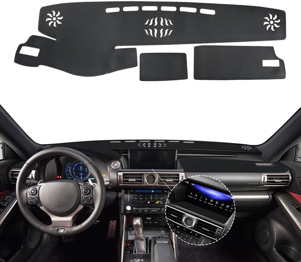 ya 7 8.24 baidi Dashmat Carpet Mat Dash Cover Pad Dashboard for Lexus IS250 IS300 IS350 2013-19