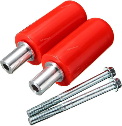 ya 2 8.15 Universal Motorcycle Frame Sliders Anti Crash Protector Red for Yamaha for Suzuki