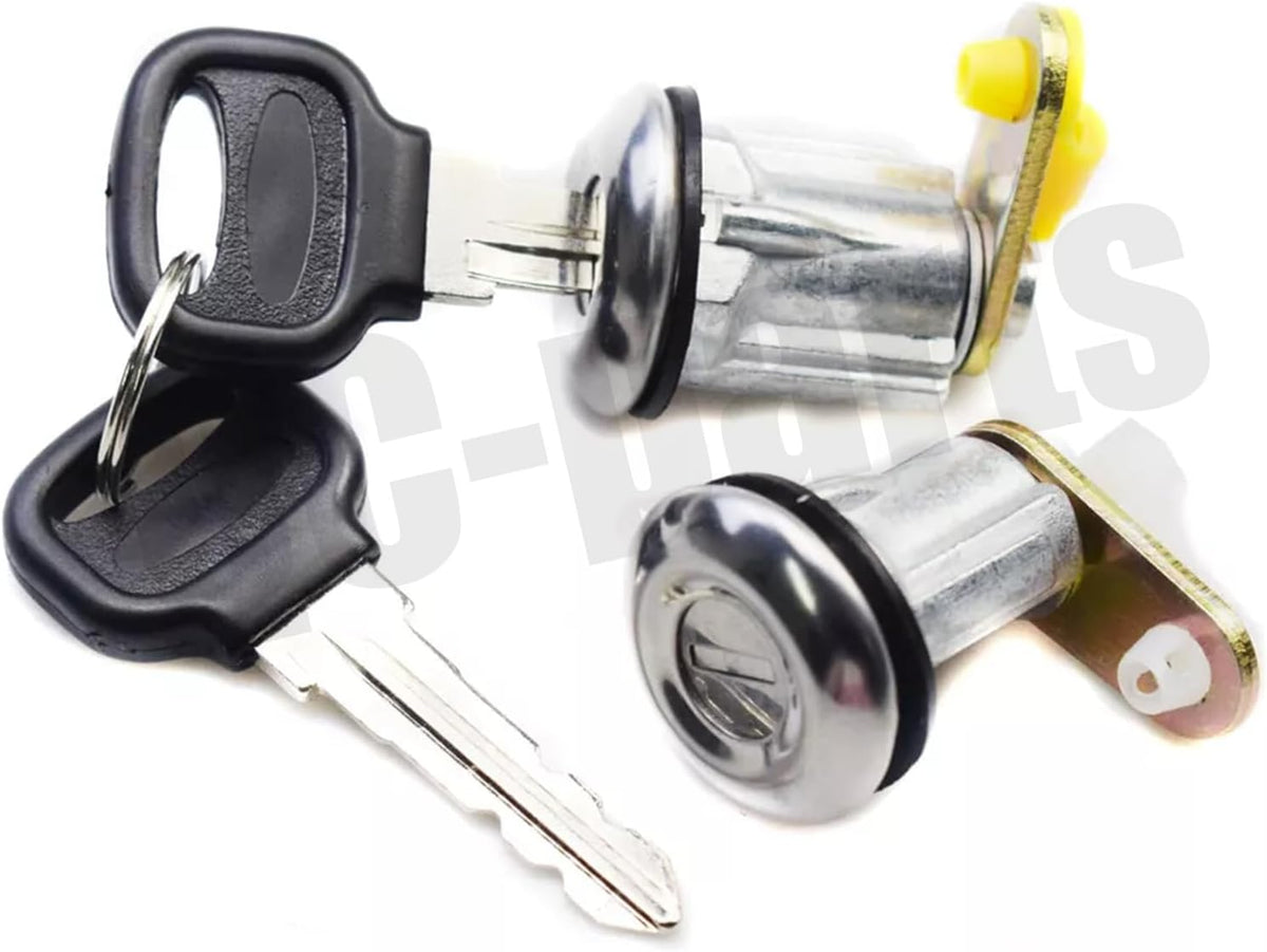 ya 11 9.14 baidiDoor Lock Pair for Mazda 626 RX-7 B2200 B2600 for Ford Festiva Courier BE32-76-210