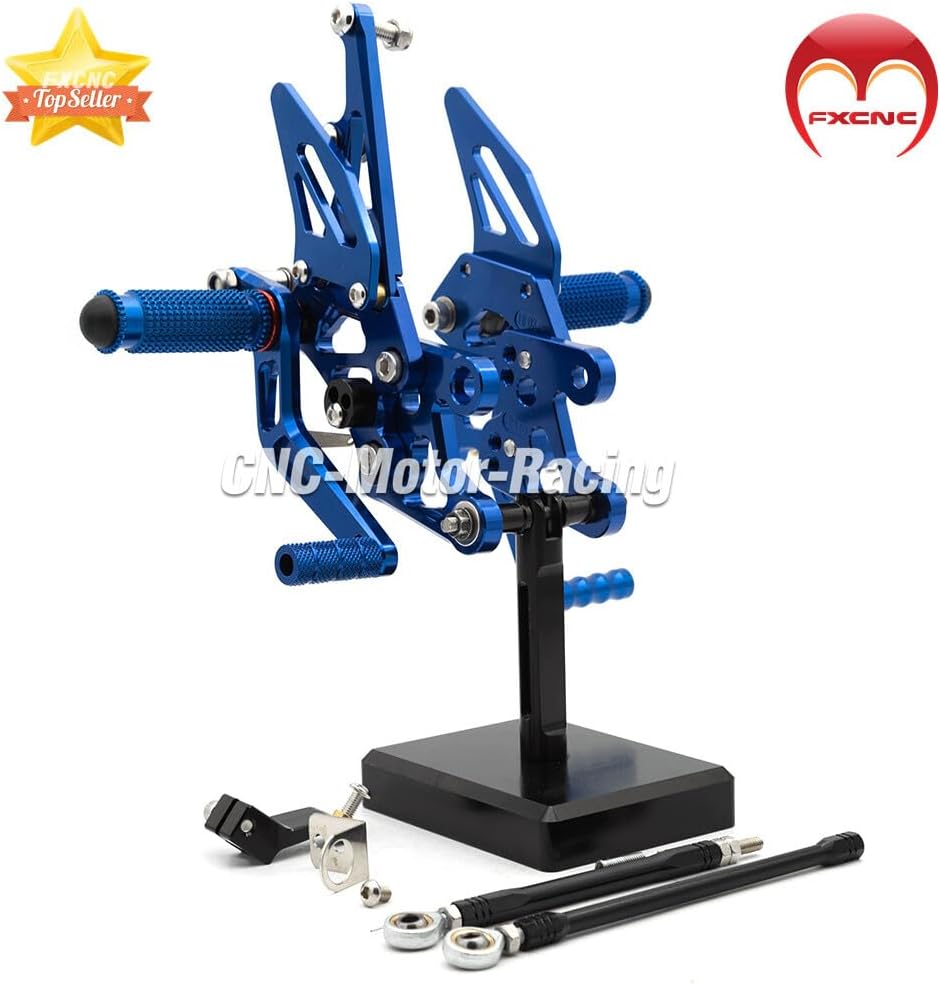 ya 8 8.24 baidi CNC Racing footrest Rear Wheel Set Foot pegs Suitable for Yamaha FZ1 2006-2015 2016