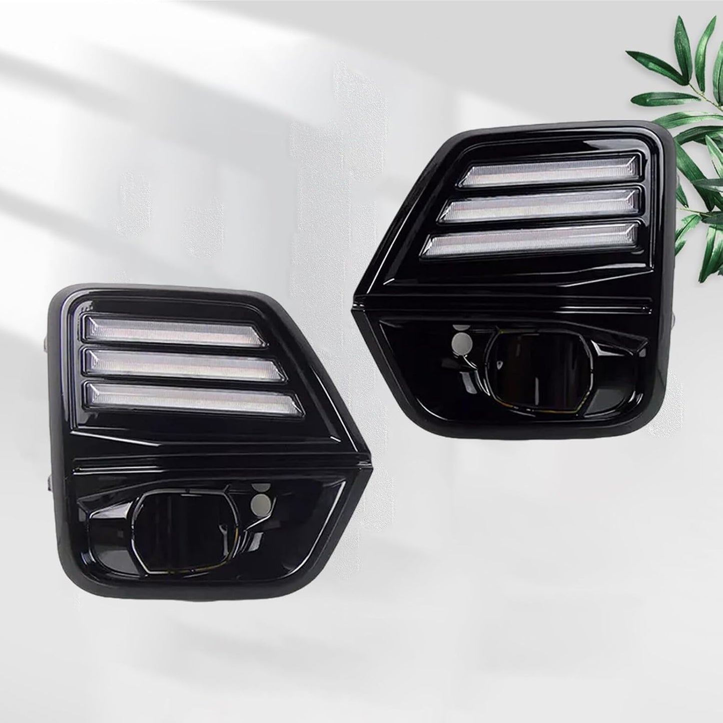ya 4 8.10 2XLED fog lights daytime running lights with turn signals for Chevrolet Colorado 23-24