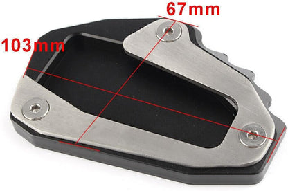 ya 2 8.15 Kickstand Extender Foot Side Stand Extension Pad Fit for Ducati Multist 1200 DVT