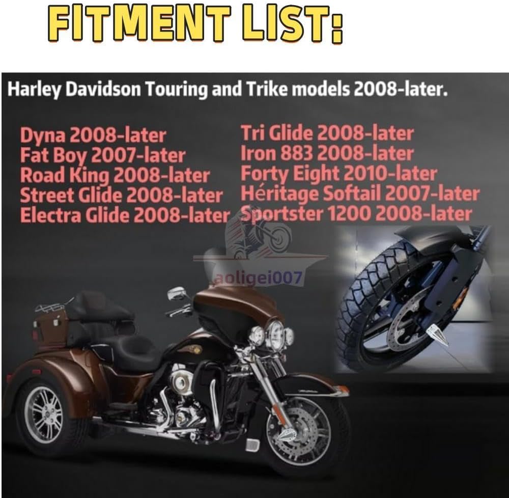 ya 23 10.7 baidi Front axle nut cap for Harley Touring Road Street Glide Softail Sportster