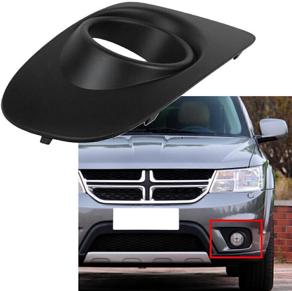 ya 4 8.8.2 Front Left Side Fog Light Cover Fit 2011-2020 for Dodge JOURNEY for Chrysler 200