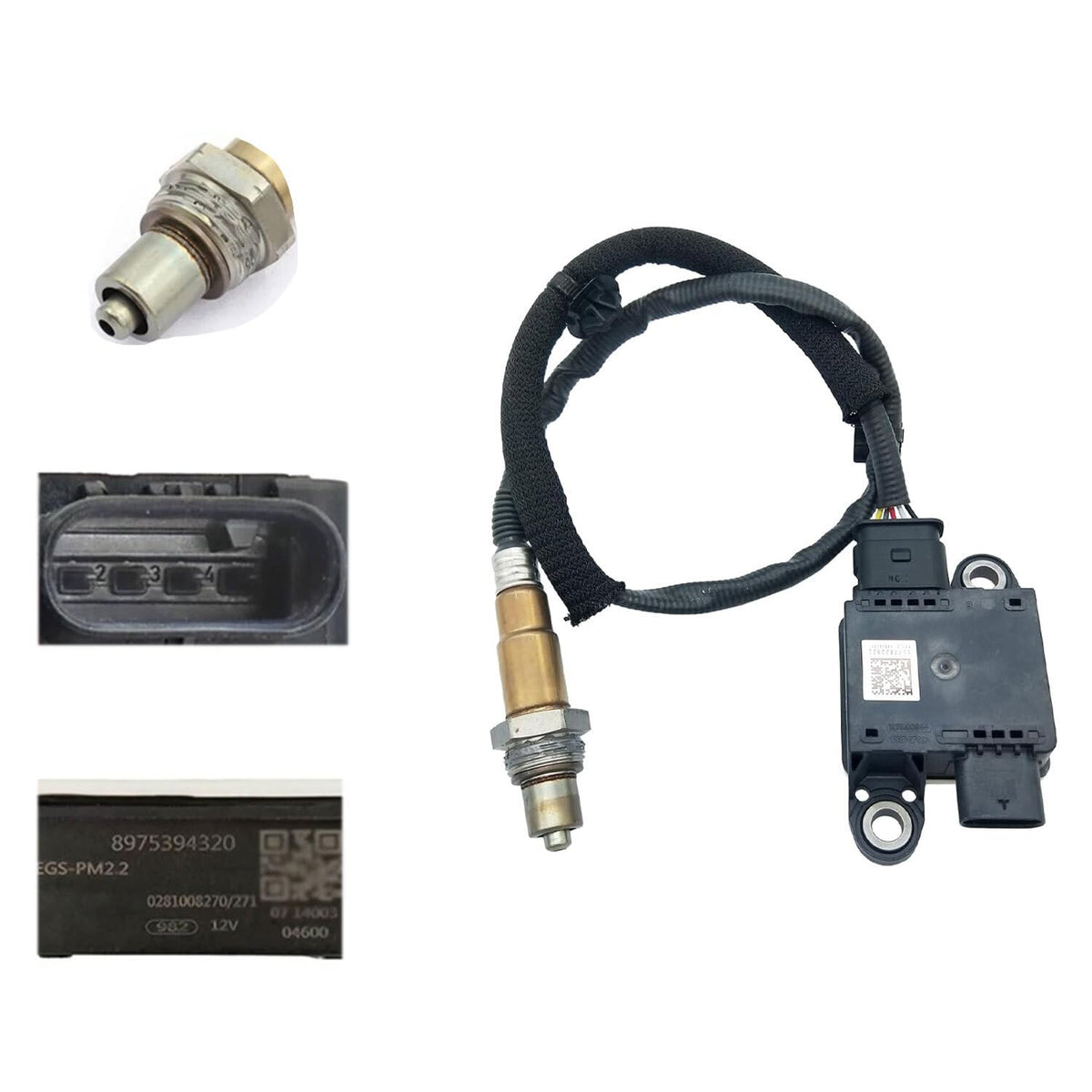 ya 9 10.24 Diesel Exhaust Particulate Matter Sensor PM Sensor 8975394320 for Isuzu D-MAX
