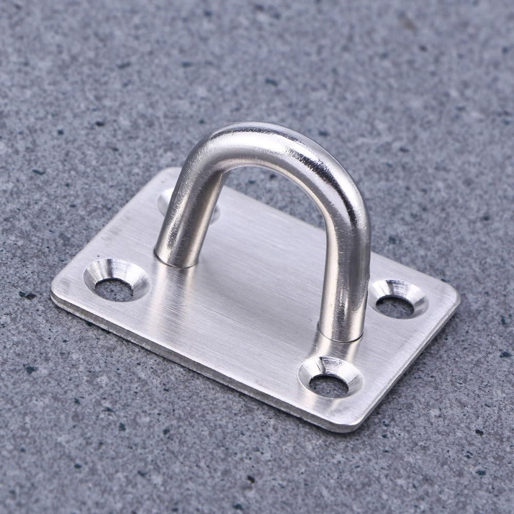 ya 26 10.21 baidi 5 Inch Stainless Steel Lock Hasp Latch Door Buckle Hardware and Staple Padlock