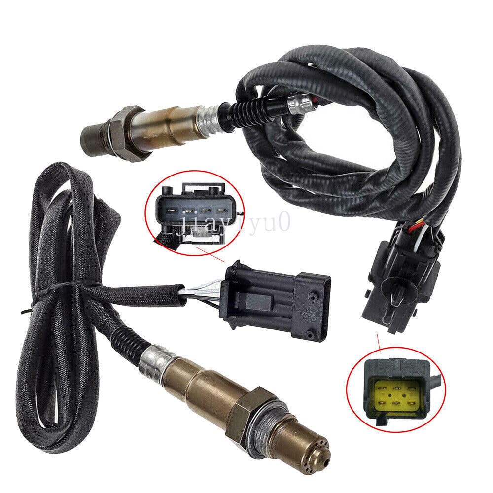 ya 4 8.8 2pcs Oxygen O2 Sensor 1&2 for 2005 2006 for Volvo S80 XC90 2.5L Upstream+Downstream