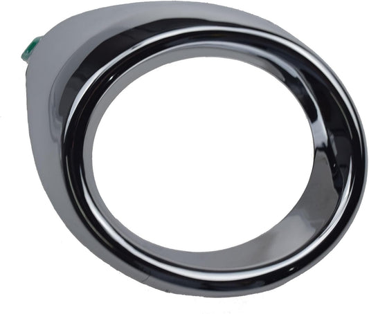 ya 4 8.10 Driver Side Bumper Fog Light Lamp Trim Ring Chrome For 13-15 for Lexus ES350 ES300h