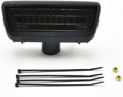 ya 7 8.24 baidi Smoked Lens 3 in 1 LED Rear Fog Brake Tail Light for Nissan for X-Trail Rogue Murano 