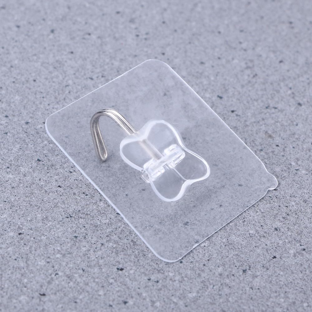 ya 26 10.21 baidi 5 Pcs Hook Without Punching Suction Hooks Hanging Cup for Window-2
