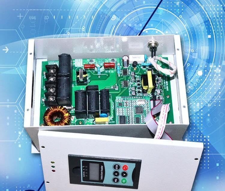 ya 16 10.20 baidi 2.5KW High Frequency Heating DIY Induction Heater Kit Induction Heating Unit T#