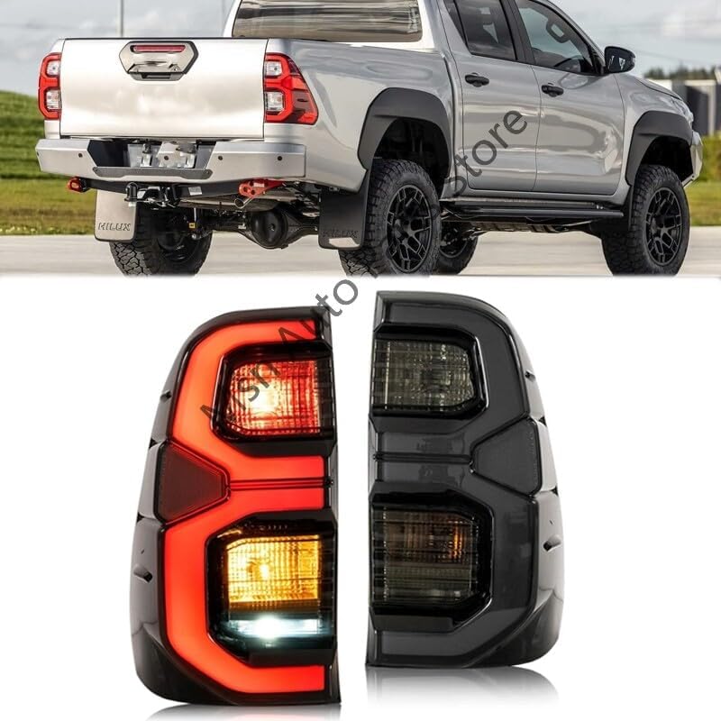 ya 7 8.24 baidi 1Pair LED Rear Tail Light with Turn Signal Assy for Toyota Hilux Revo 2015-2022