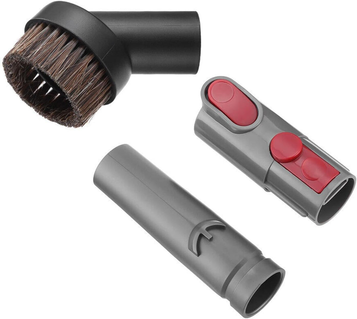 ya 26 10.21 baidi Horse Hair Vacuum Brush + Attachment Adapter Kit For Dyson V6 V7 V8 V10 V11