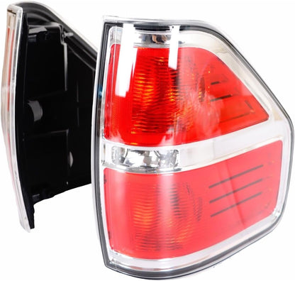 ya 4 8.10 Pair Tail Lights Tail Lamps for Ford F150 2009-2014 FO2818148, FO2819148