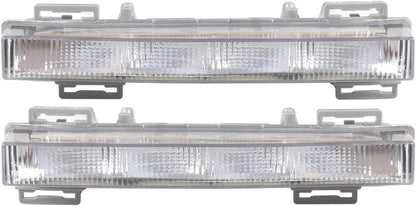 ya 4 8.24 baidi LH Right Grip One Pair of Daytime Running Lights Fog Lights for 2013-2015 Mercedes W166 ML/GL X204 GLK