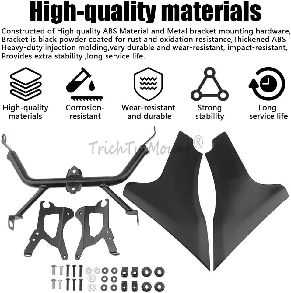 ya 23 10.7 baidi Side Fairing Panel Support W/Bracket Kits Fit for Harley CVO Road Glide Upgrade