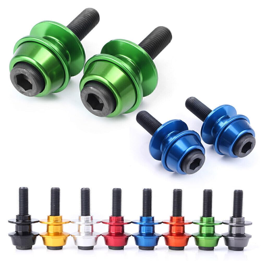 ya 9 10.24 for Suzuki GSX1300R Hayabusa 1999-2019 Aluminum 2X 10mm Swingarm Spool Slid