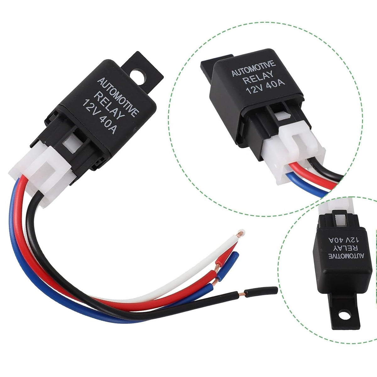 ya 23 10.7 baidi 12V Car Alarm Relay Suitable for Trunk Releases and Air Horns