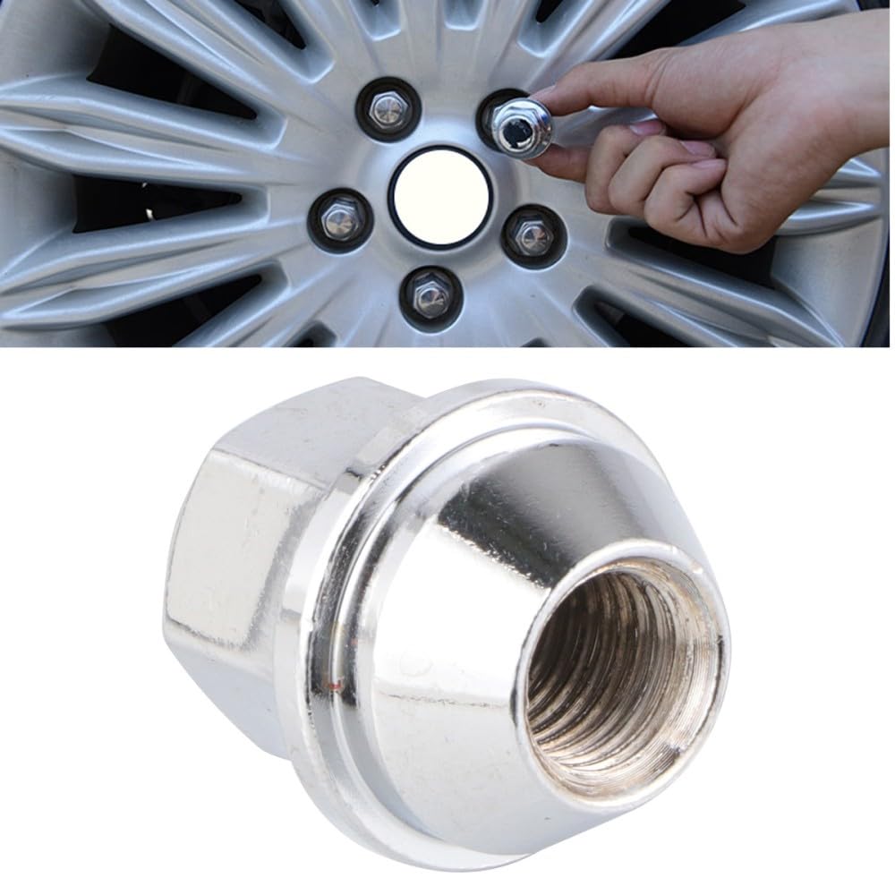 ya 13 9.15 baidi 1PC 31mm Replacement Wheel Nuts Alloy 19MM Precision Wheel Hub Nuts for (Silver)