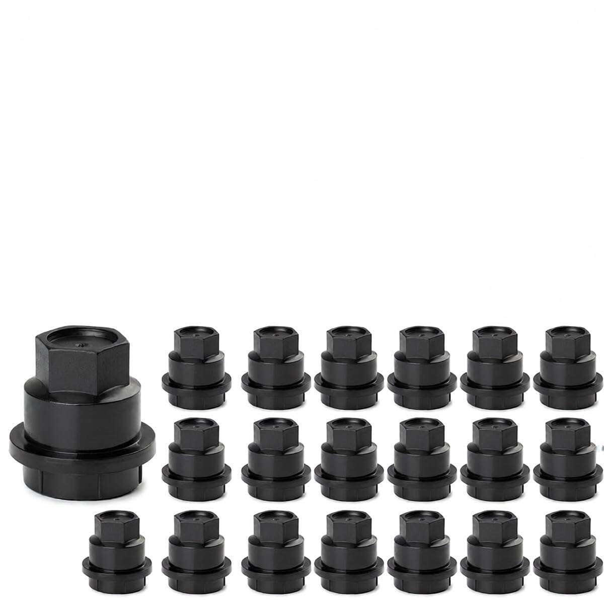 ya 28 10.13 zhengce 20X Lug Nut Covers Black for Chevrolet S10 Pickup Blazer for GMC Jimmy Son