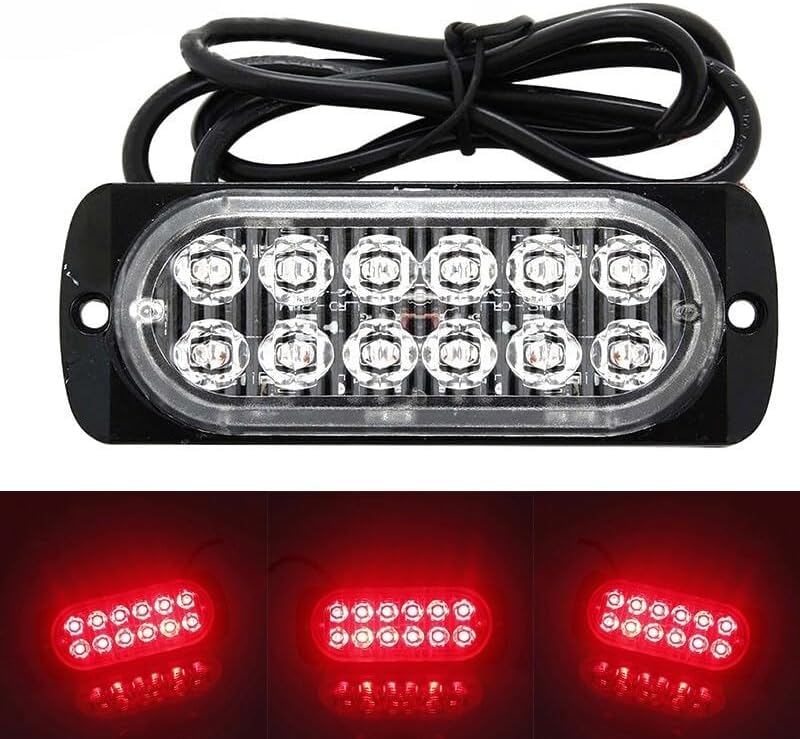 ya 13 9.15 baidi Efficient Heat Dissipation Red Light Lamp for Off road Car Trucks 12V~24V 36W