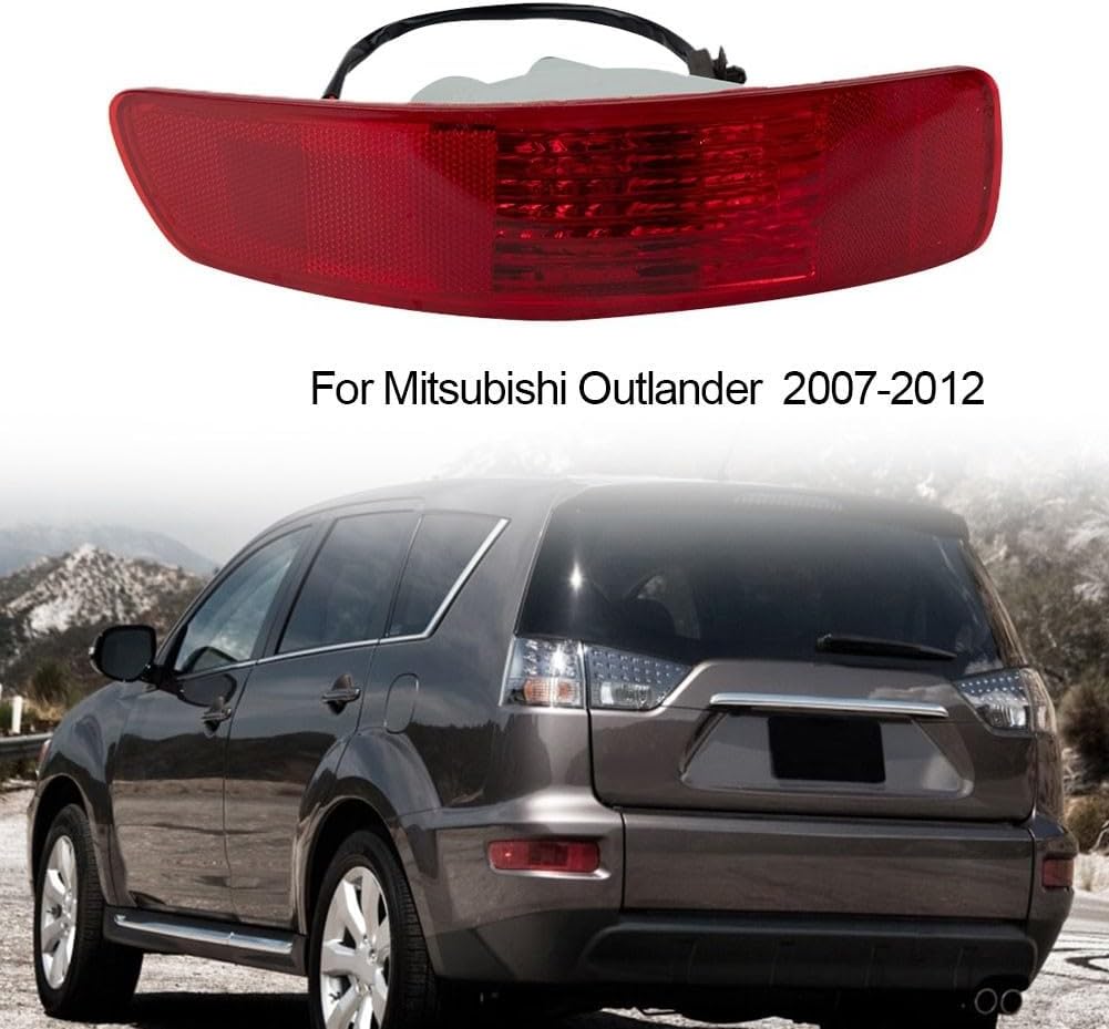 ya 13 9.15 baidi For for Outlander 07-12 Left Side Rear Tail Lamps Bumper-Reflector Light
