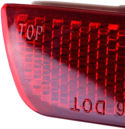 ya 4 8.10 One pair of bumper reflectors rear brake lights fits for Nissan Sentra 2015 2016 2017 