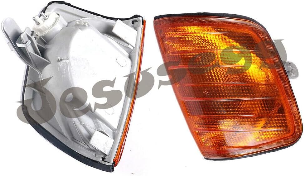 ya 6 8.24 baidi 2Pcs Left + Right Front Amber Turn Indicator Signal Light Fit for Mercedes E Class