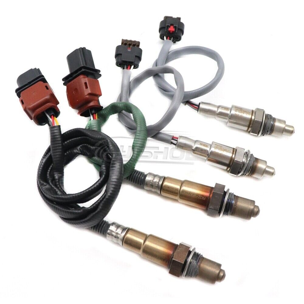 ya 5 8.24 baidi 4PCS Up&Downstream Air Fuel Ratio O2 Oxygen Sensor for Ford Edge 2.7L 2019-2021