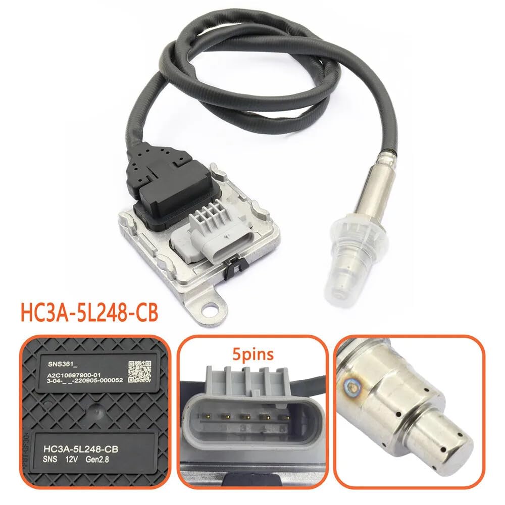 ya 9 10.24 for 2017-19 for Ford F250 F350 Super Duty 6.7L NOX NITROGEN Oxide Sensor HC3A5L248CB