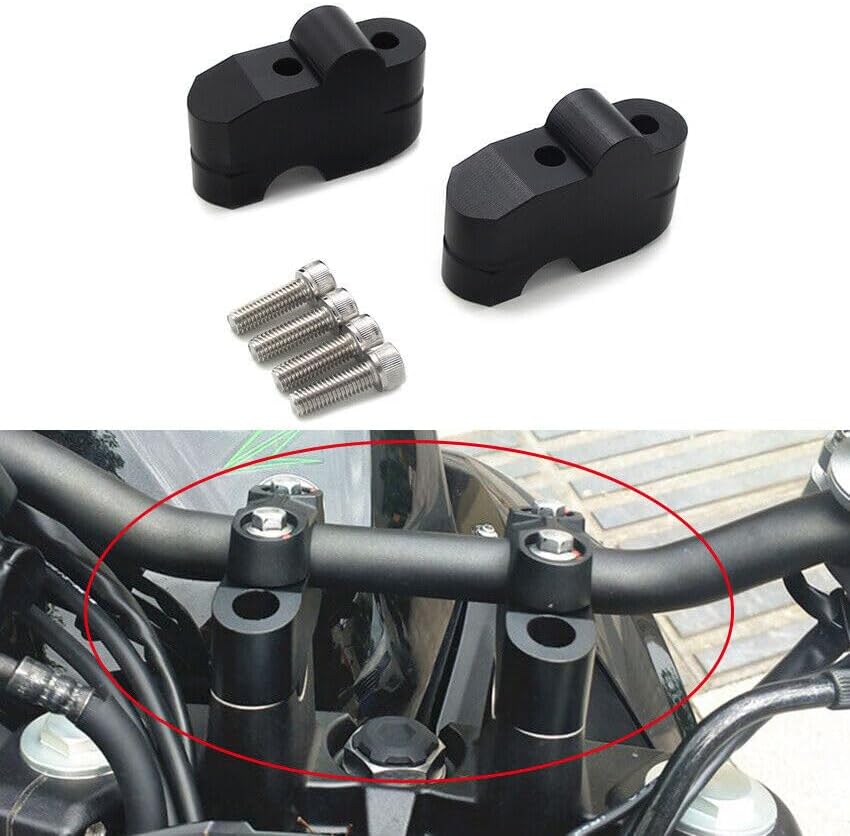 ya 13 9.15 baidi for Kawasaki Motorcycle Handle Bar Risers ER400 Z400 2019-2020