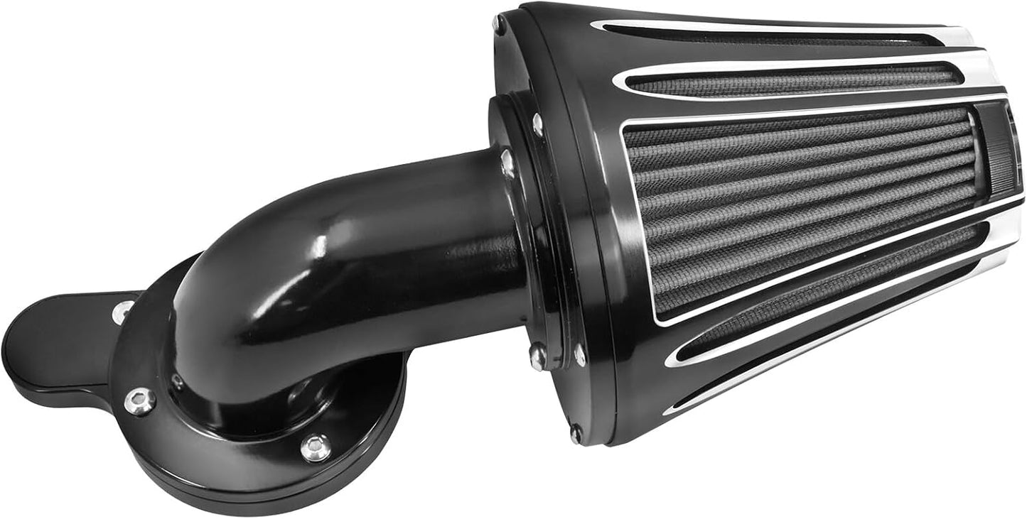 ya 5 8.10 Sucker Cone Air Cleaner Filter Gray Element for Harley Sportster 883 1200 04-22
