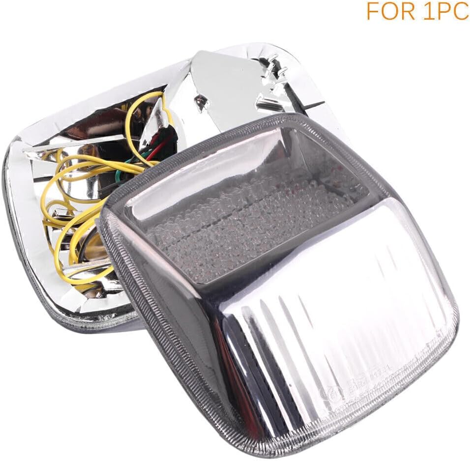 ya 7 8.24 baidi For Harley Deuce All Years/V-ROD 2002-2011 1x Smoke LED Taillight Brake Lamp